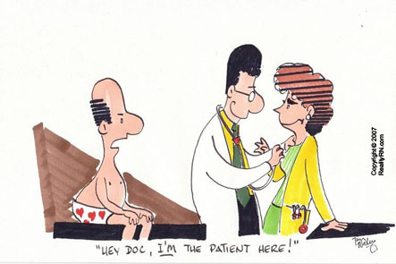 Hey Doc, I'm The Patient